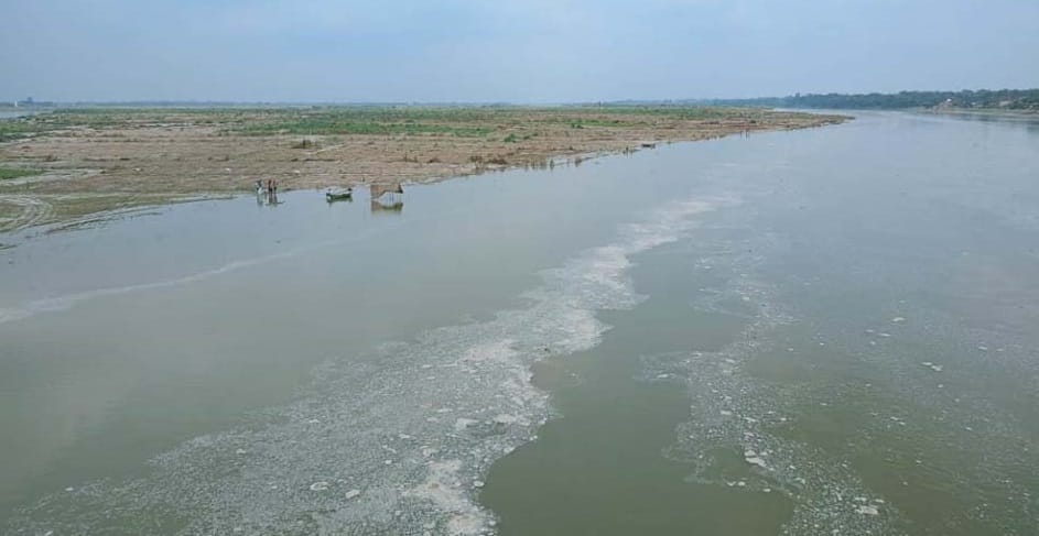 Ganga water level drops by more than 50 percent due to lack of expected rainfall Roorkee Uttarakhand news