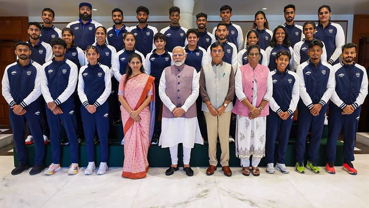 paris olympics 2024: PM asks athletes to share observations on 2036 Olympics bid