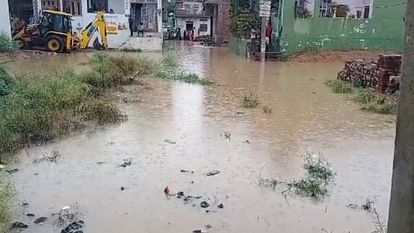 Karauli News: City disrupted due to heavy rains, waterlogging in low lying areas exposed the administration