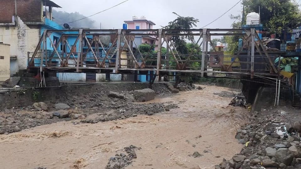 UUSDA is making a box drain for permanent treatment of Raksia drain haldwani