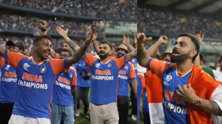 Team India Took A Victory Lap While Singing Vande Mataram, Fans Supported Them, Watch Emotional Video – Amar Ujala Hindi News Live