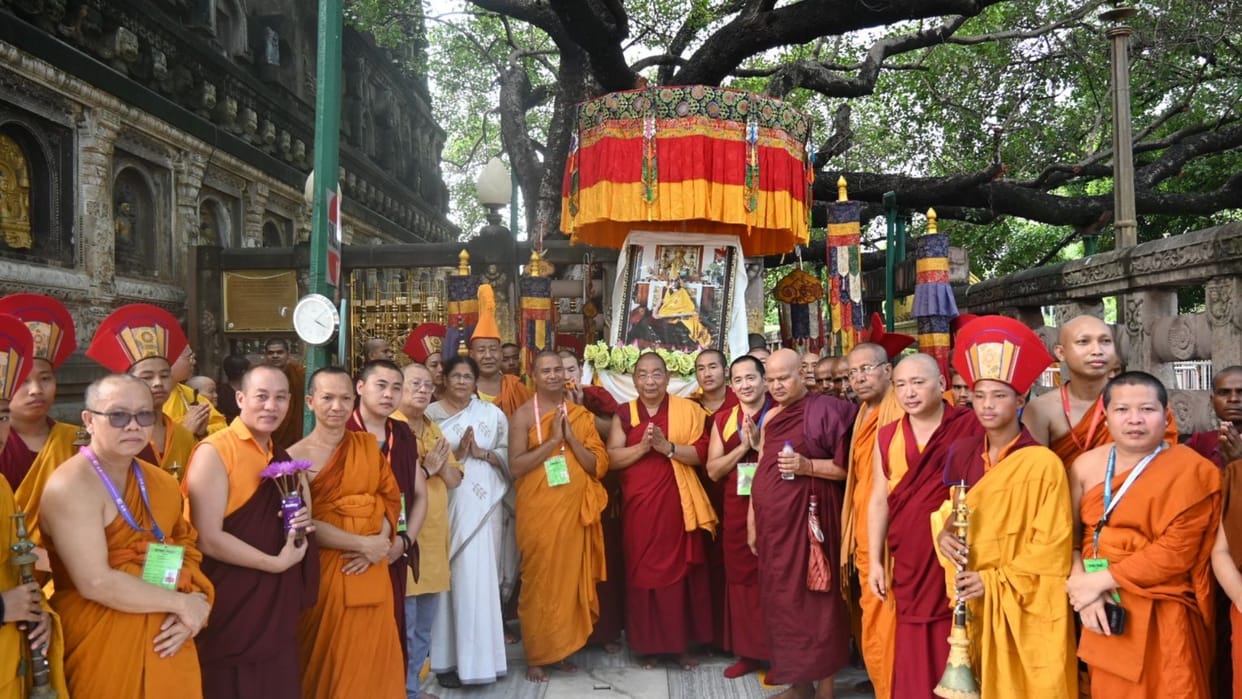 Gaya News: Religious leader Dalai Lama celebrated his 89th birthday