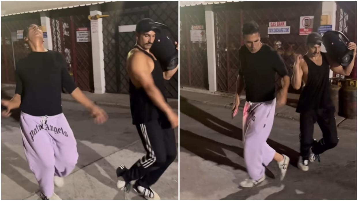 Akshay Kumar wish Ranveer Singh Birthday with funny dance video says you power house of a man