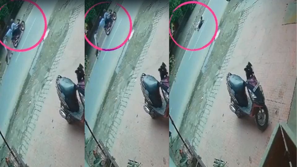 Bike riding miscreants looted gold chain from a woman in broad daylight in Ghaziabad