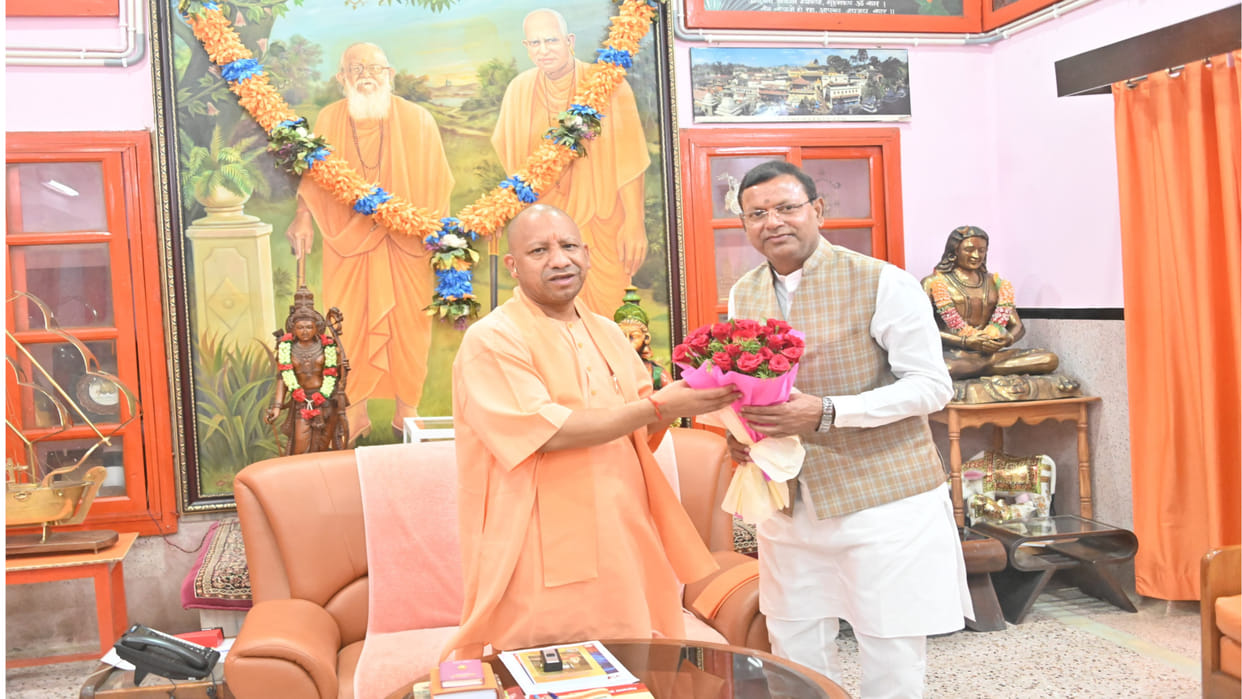 UP: Signs of change in BJP state organization, president returns from Delhi after a week; meets CM