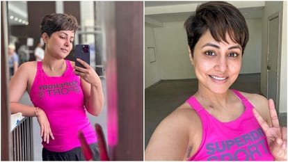 Hina Khan Battle with breast cancer: Actress shares photos with motivational note says The Hope is in my Eyes
