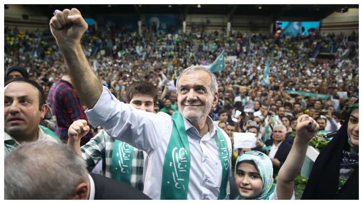 iran standoff between president pezeshkian and irgc over attack on israel after haniyeh murder