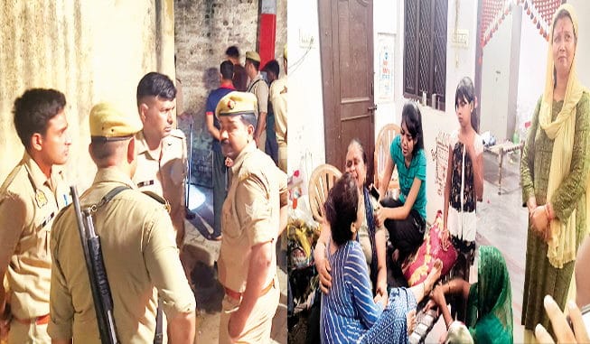 Murder In Meerut: A young man was shot dead in Bhamauri for talking cousin Sister