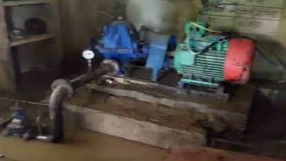 Karauli News: Pump house filled with water due to water logging, water supply stopped due to motor failure