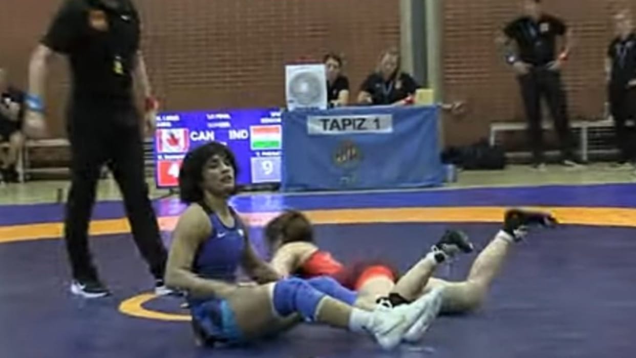 Vinesh Phogats strong performance before Paris Olympics, won gold medal in the final of Spain Grand Prix