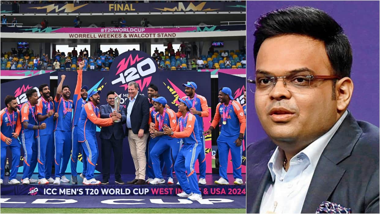 jay shah dedicates t20 world cup 2024 win to rahul dravid rohit sharma virat kohli ravindra jadeja know