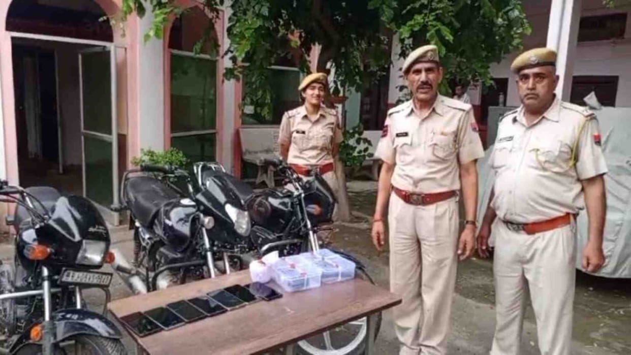 Dausa News: Four miscreants arrested for committing robbery at gunpoint