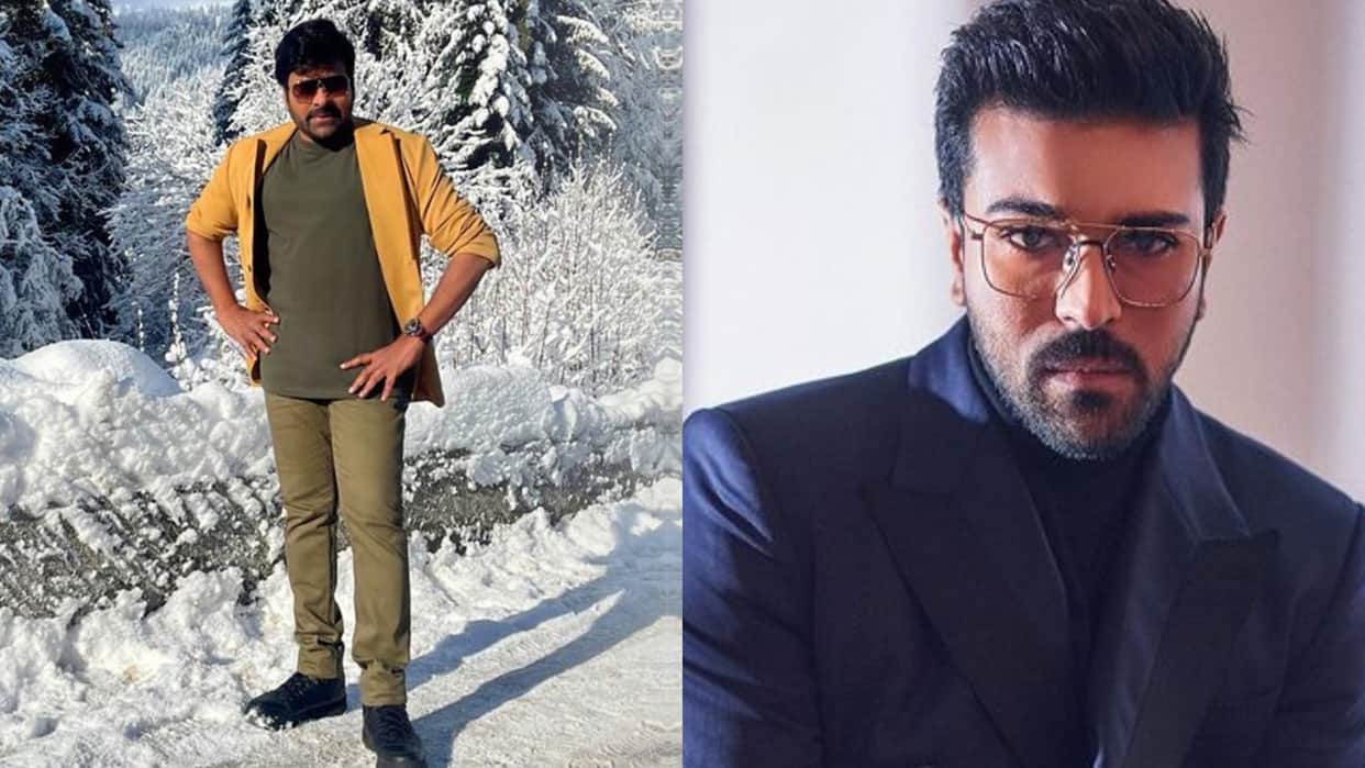 what an amazing coincidence father Chiranjeevi and son Ram Charan's film will be released within a month