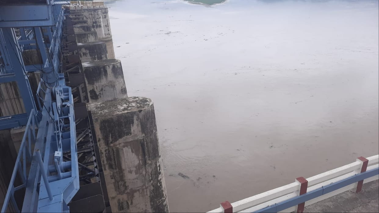 Hathnikund Barrage: Water level rising, alert issued due to rain in the mountains