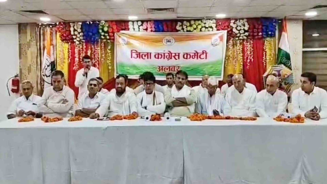 Alwar News: PCC General Secretary Jaswant said- BJP leaders and officials are misleading