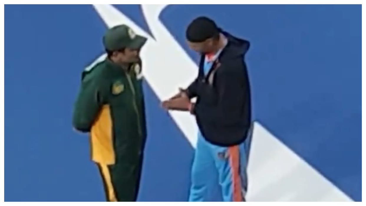 Harbhajan confronted Kamran, video, there was a controversy after commenting on Arshdeep Singh
