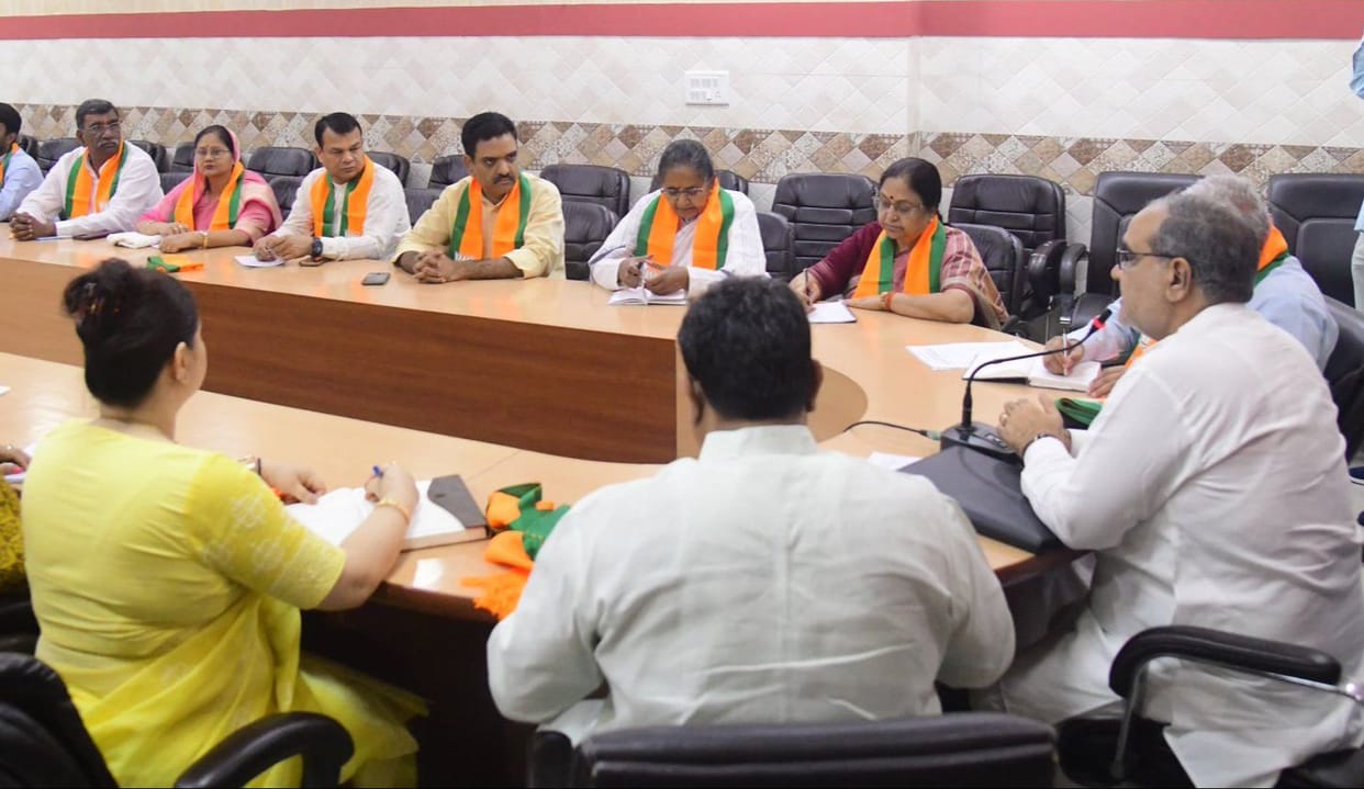 BJP meeting: BL Santosh said - Party is busy in bringing back OBC-Dalit voters, focus on by-elections