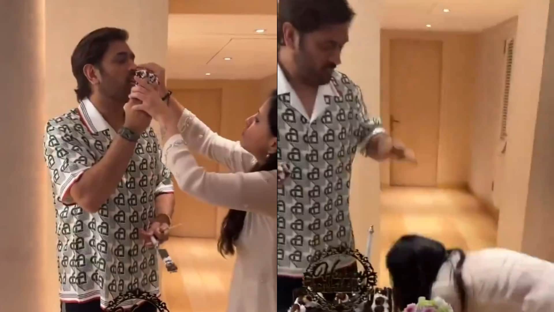 Mahendra Singh Dhoni celebrated his birthday with Salman Khan sikandar actor shared photo on x