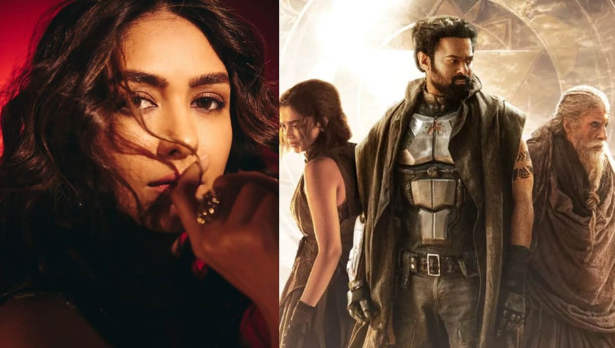 Mrunal Thakur reviewed Kalki 2898 AD praised Amitabh Bachchan Kamal Haasan Prabhas Deepika and Nag Ashwin