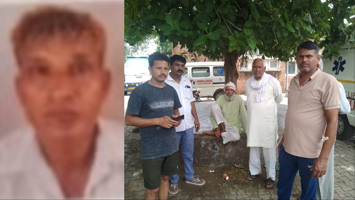Narnaul: A car ran over an elderly man who was going for a morning walk