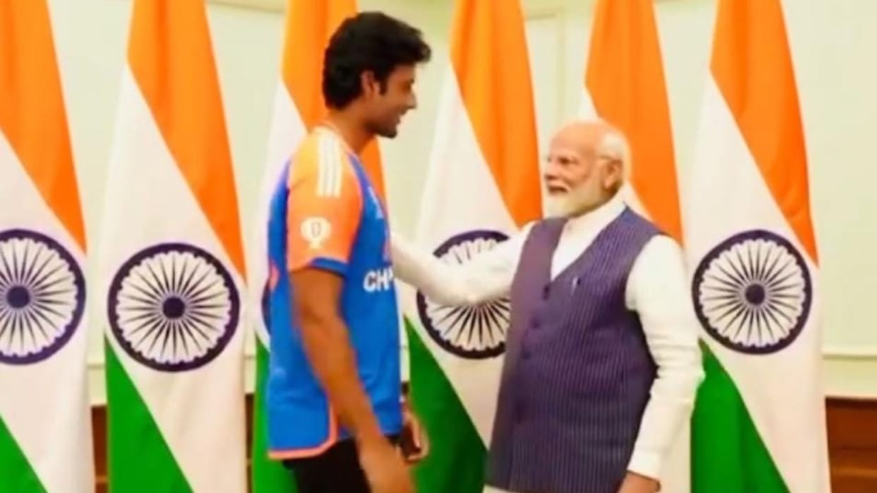 PM Narendra Modi said to Cricketer Shivam Dubey Come brother from Bhadohi