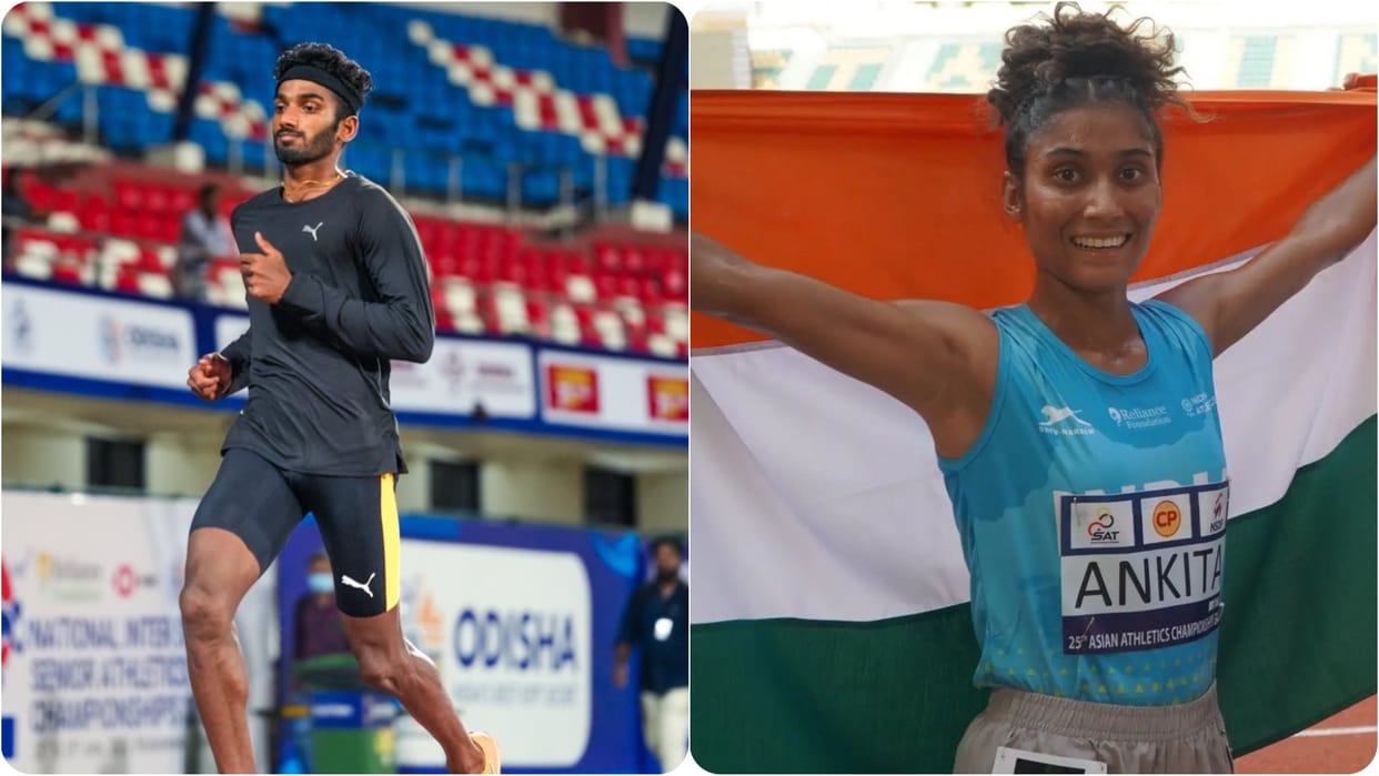 Long jumper Jeswin Aldrin and runner Ankita Dhyani qualified for Paris Olympics through world ranking quota