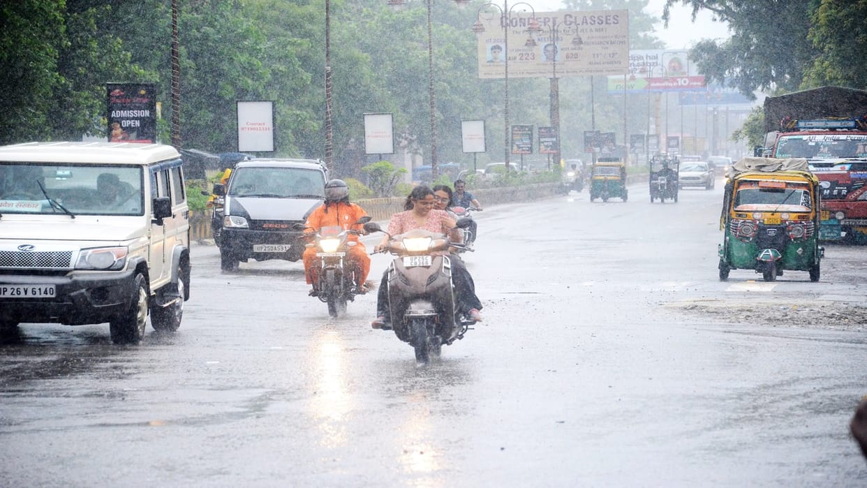 Weather Update rainfall in August was 34 percent less than normal after three years in Bareilly