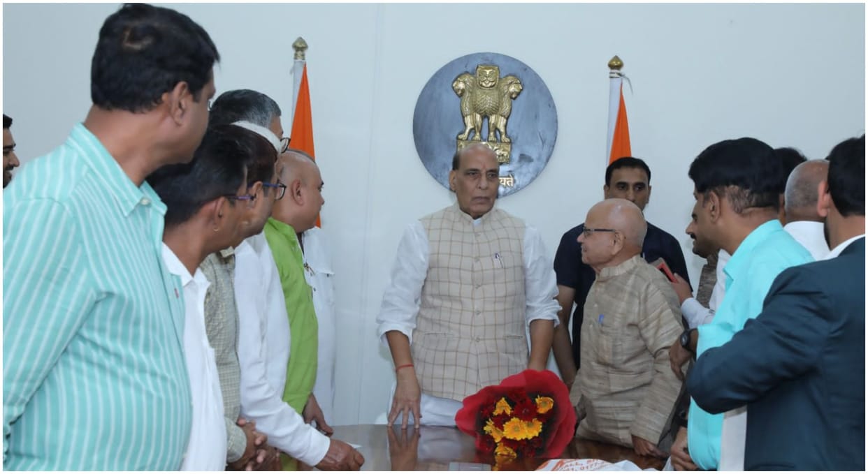 Old Pension Scheme OPS Union Government Defence Minister Rajnath Singh IPSEF meets him news and updates