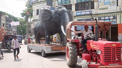 Jagannath Yatra: Lord Jagannath appeared on the Nandi Ghosh chariot with both his hands extended to the devote