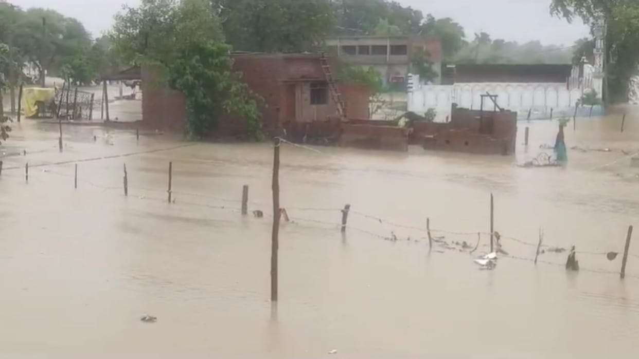 UP: rescue teams saved 87 people's life.