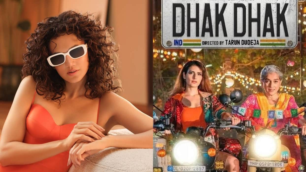 Taapsee Pannu bluntly on the failure of Film Dhak Dhak targets the co producers said i was frustrated