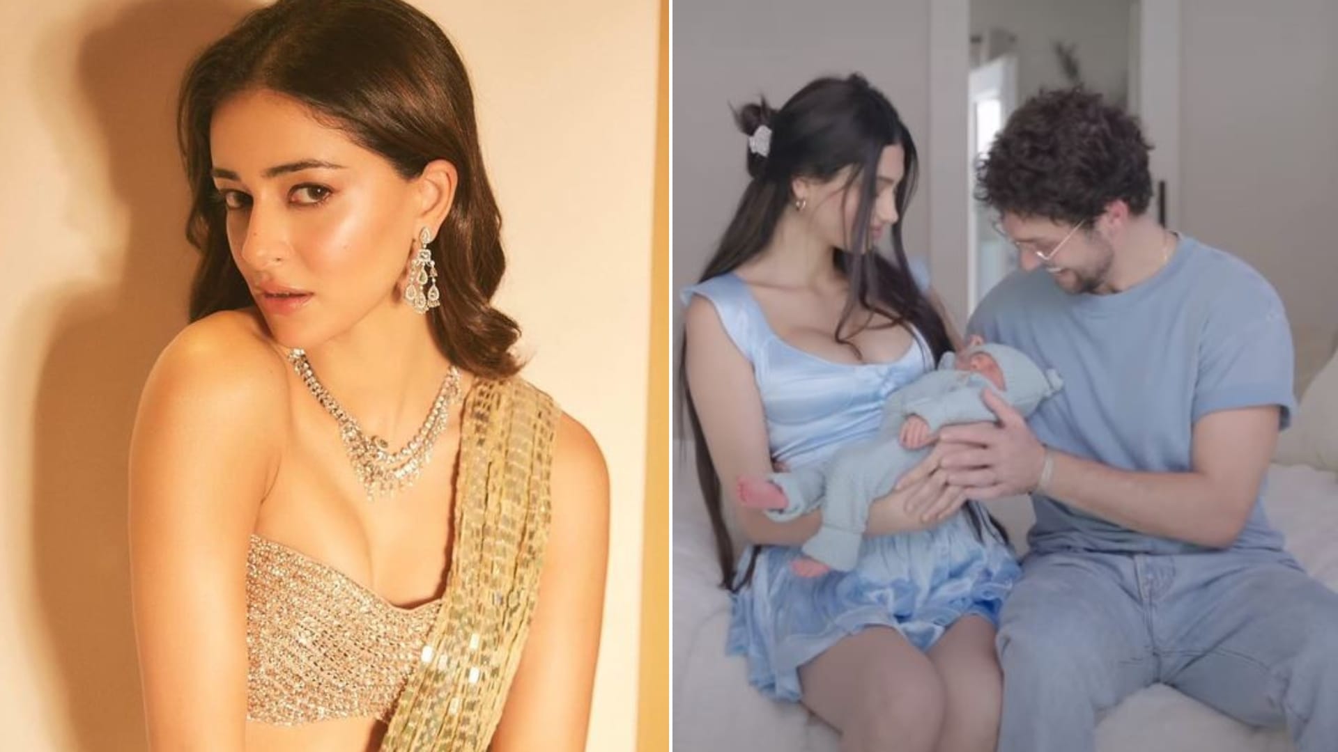 Ananya Panday welcomes nephew as sister Alanna Panday Baby Boy born She becomes maasi chunki becomes nanaji