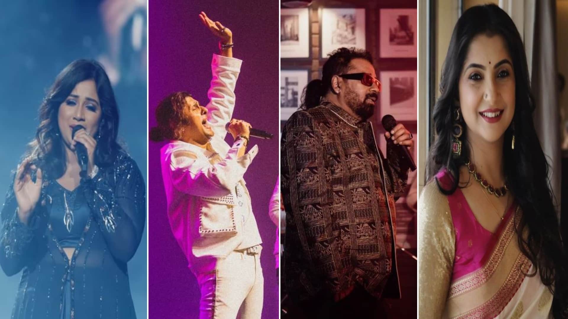 Anant Ambani Radhika Merchant Wedding Live Performance Sonu Nigam Shankar Mahadevan Shreya Ghoshal Hariharan