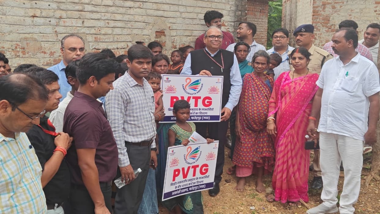 Bihar News Hope arose among people of Birhor tribe in Gaya NITI Aayog team reached to conduct survey