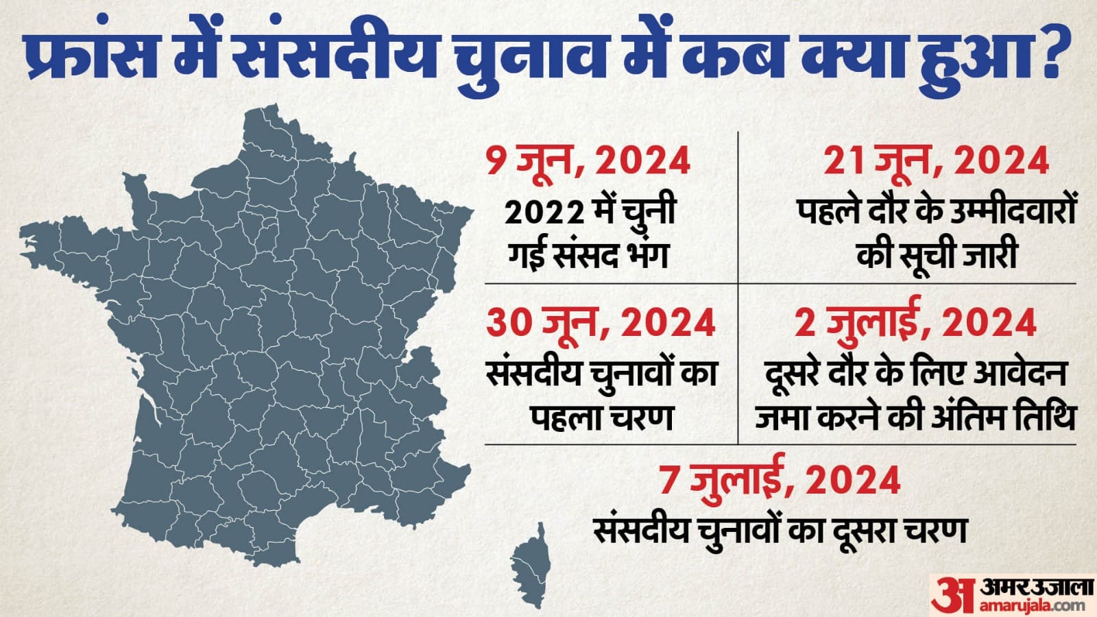 फ्रांस संसदीय चुनाव 2024