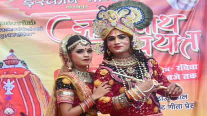 In Gorakhpur, Crowd of devotees gathered to pull the chariot of Lord Jagannath