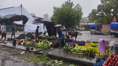 Debris and water entered houses and shops in haldwani