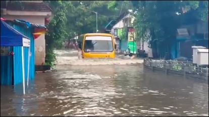Heavy Rain in Mumbai water logged flood situation cm eknath shinde chaired high-level meeting photos