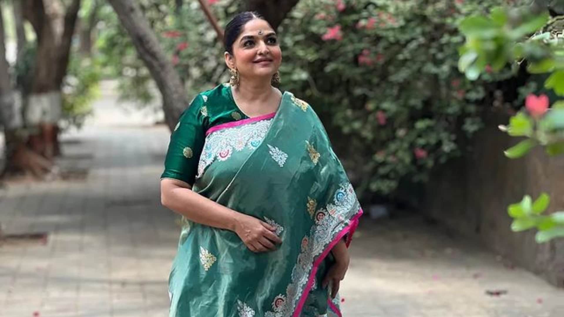Actress Indira Krishna playing Kaushalya in Nitesh Tiwari Ramayana praised Ranbir Kapoor as Ram