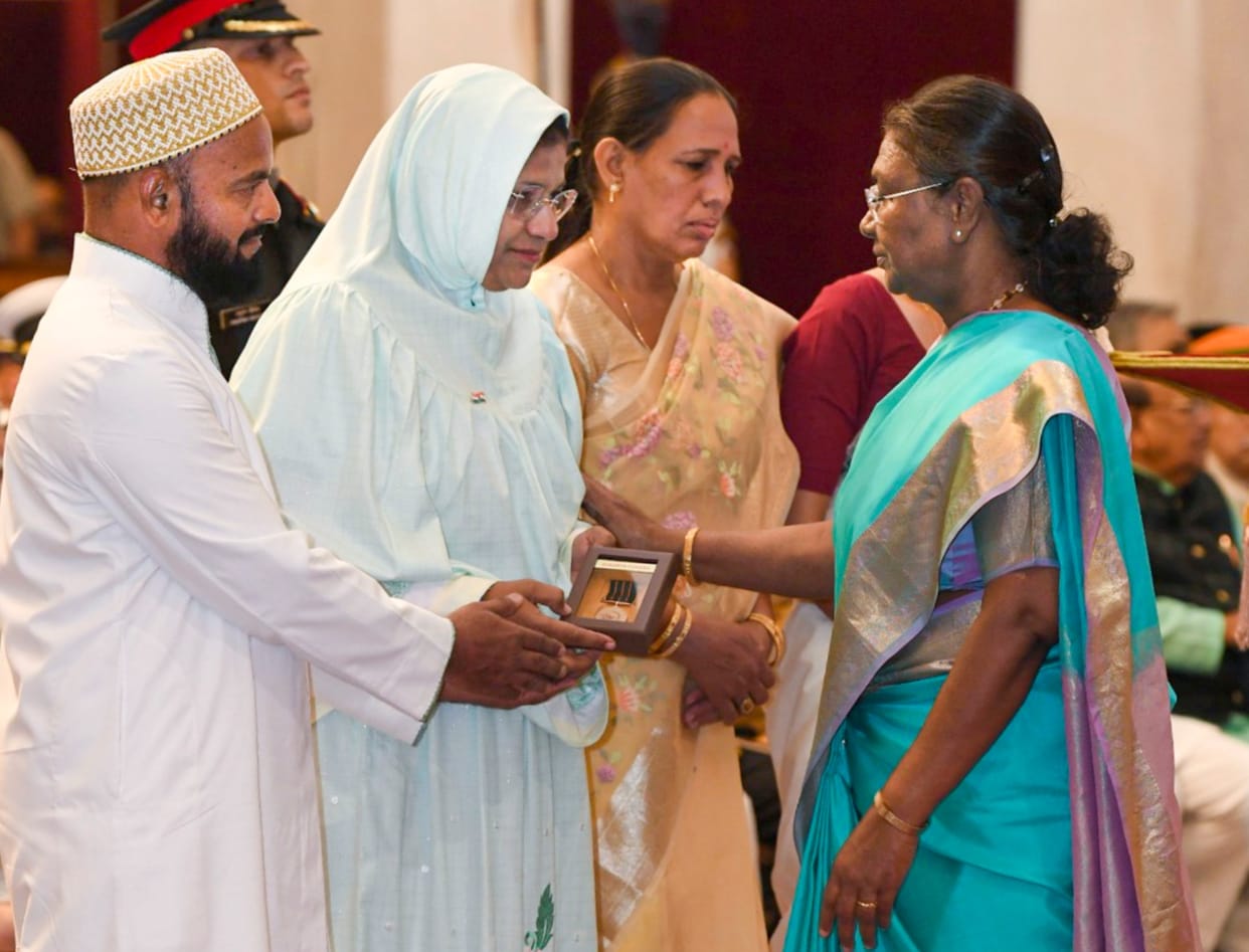 Soldiers don't die, they live on in people's hearts: Mother of gallantry awardee officer