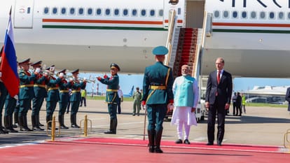PM Modi In Russia says Strong relations between the two countries will greatly benefit our people