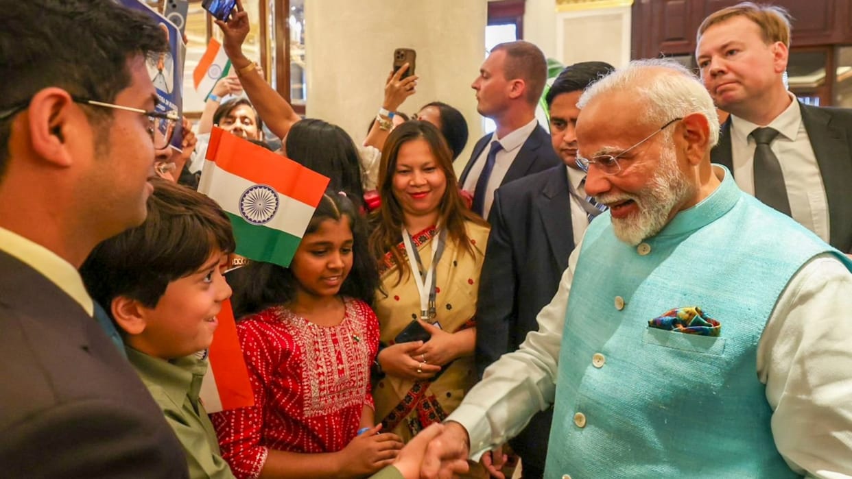 PM Modi In Russia says Strong relations between the two countries will greatly benefit our people