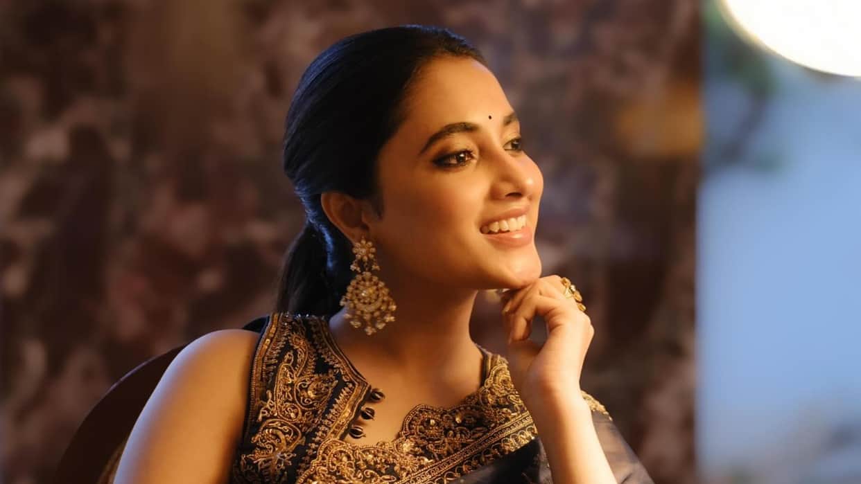 Priyanka Mohan started dubbing for Nani's next Saripodhaa Sanivaaram she is playing role of a police officer