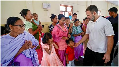 Manipur: 'मणिपुर को जरूरत है कि पीएम यहां आएं और जनता की आवाज सुनें', राहुल गांधी की प्रधानमंत्री मोदी से अपील Rahul Gandhi visits relief camps in Manipur, victims highlight their issues Slams BJP PM Modi Know all