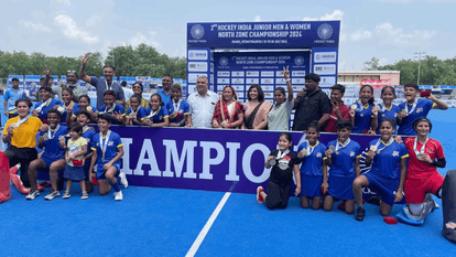 UP girls team won title by defeating Haryana team in Jhansi