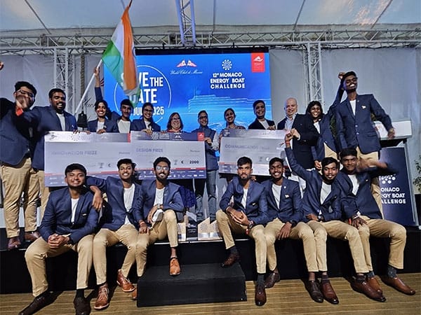 Indian team scored a hat-trick of awards in Energy Boat Challenge, performed brilliantly in Monte Carlo