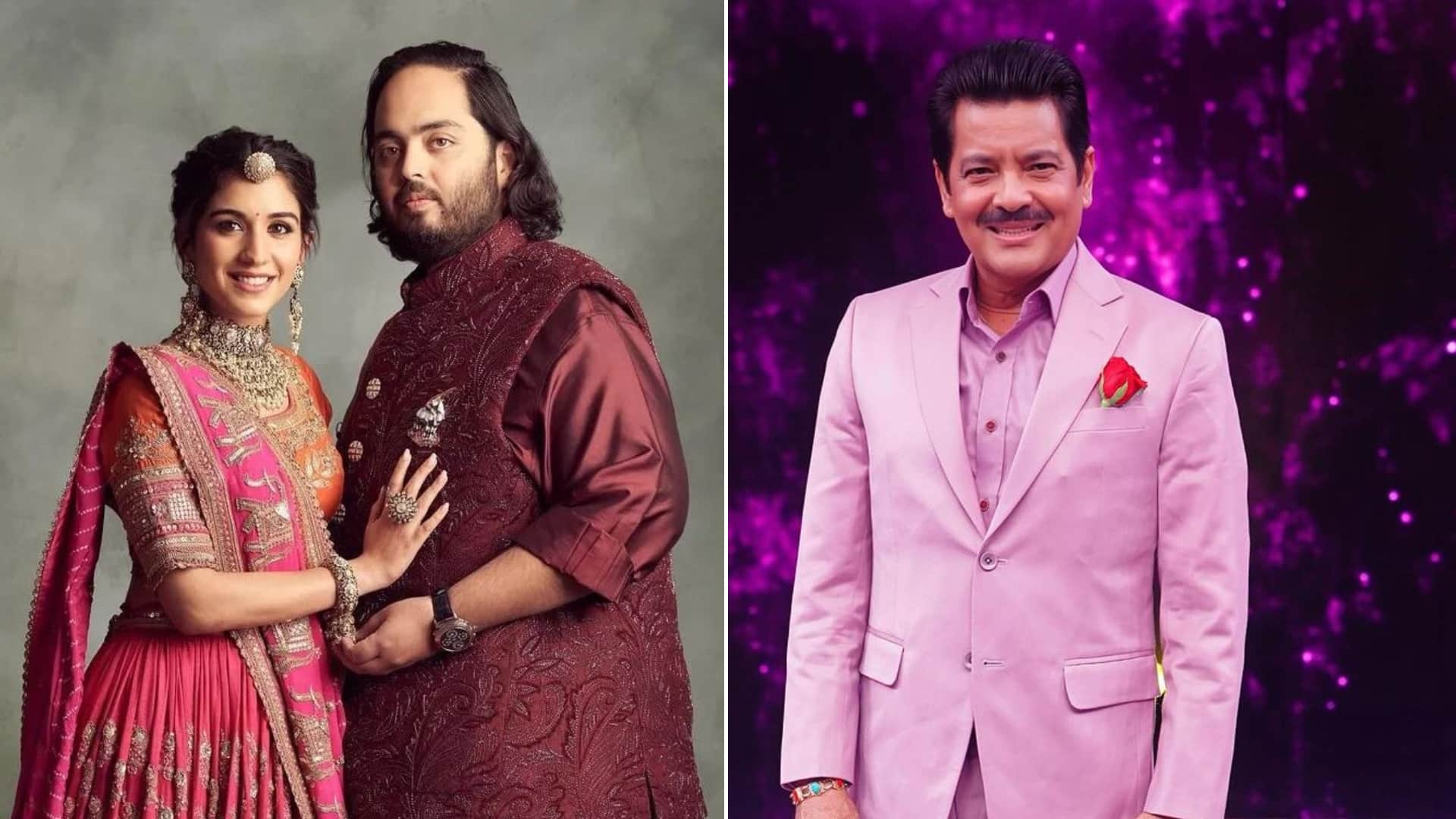 Anant Ambani Radhika Merchant Haldi Udit Narayan weaves melodious magic as he sings SRK romantic Veer Zaara