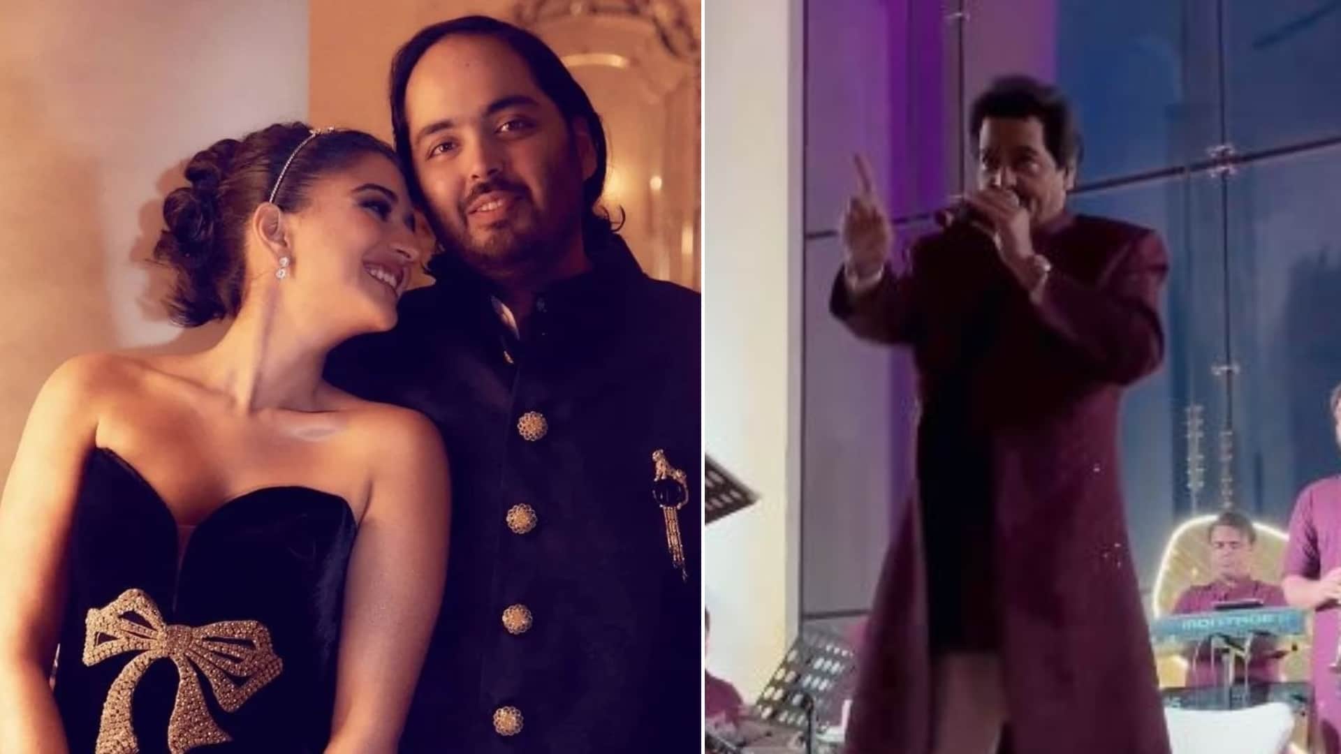 Anant Ambani Radhika Merchant Haldi Udit Narayan weaves melodious magic as he sings SRK romantic Veer Zaara