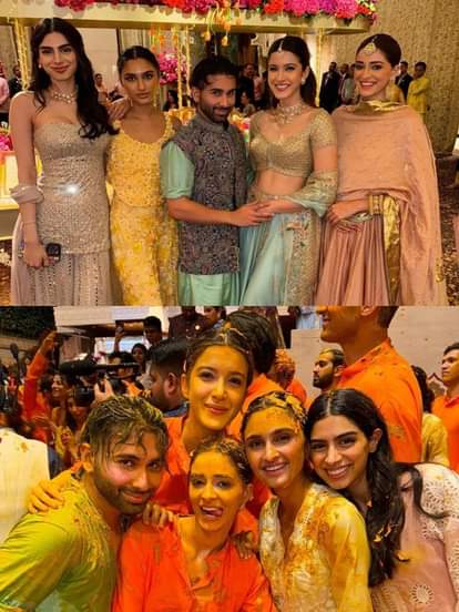 अनंत-राधिका की हल्दी सेरेमनी