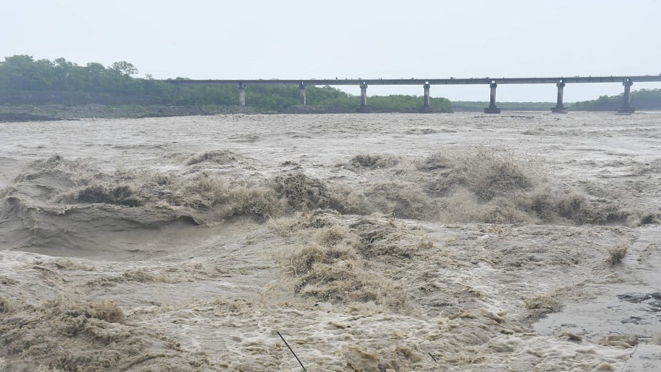 Railways suffered a loss of Rs 15 lakh due to flood in Gaula haldwani